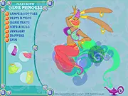 Play Flash Bunny Genie Princess dress up game online, free bunny princess fashion, design magical outfits