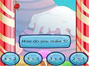 Math Leaper free online game, play math adventure game, jump and answer math questions