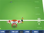 Play Daffy Duck Wide Receiver online free football game, help Daffy Duck score a touchdown