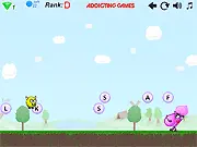 Kirby's Dream Land game screenshot: Classic 1992 Game Boy platformer starring the character Kirby.