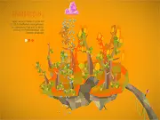 Antropica game screenshot: Environmental strategy game focusing on the destruction of the rain forests.