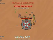 The player character exploring the surface of the desert alien world in the free online survival game Planet Noevo II