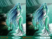 Moonlight Differences free online game, spot the difference puzzle, enchanting nighttime image comparison