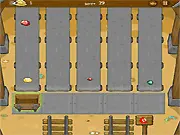Determined Miner game screenshot, color matching puzzle game, play free online arcade