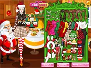 Play Welcoming New Year Dress Up free online party game, style hair and make up for a new year's celebration, choose an awesome party outfit on PlayArcadeHub