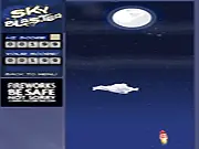 Play Sky Blaster free online arcade game, pilot a rocket, dodge oncoming clouds for a high score, free online game on PlayArcadeHub