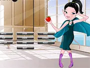 Modern Ratgirl Dressup free online game featuring a rat character choosing stylish outfits and accessories