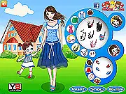 My Mom free online dress up game family fashion makeover PlayArcadeHub