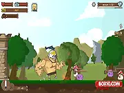 Castle Knight Defense free online action and upgrade game