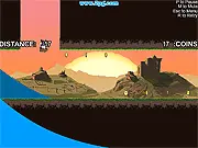 Play Bolt Through free online 2 player race game - Fast-paced running game with gravity-altering mechanics and multiplayer mode
