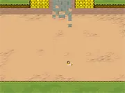 The Great Adventure online puzzle game screenshot, dragging a key to a door to recover the Holy Grail
