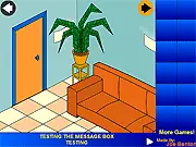 Escape Da House free online game, a point-and-click room with various puzzles and locked objects