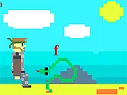 Sneaky Snakes Typing Adventure game screen showing snakes approaching with letters floating above their heads.