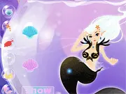 Mermaid in Fish Tank free online dress-up and decoration game on PlayArcadeHub