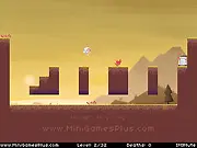 Switch Bot game screenshot, color-switching puzzle platformer game online free