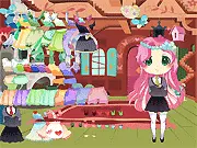Fluttershy Dressup free online game for girls, My Little Pony fashion and makeover game on PlayArcadeHub