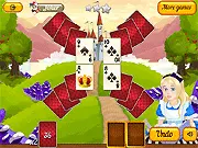 Neverland Solitaire free online card game. Match pairs of cards of the same rank to clear the board puzzle.