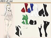 Play Dress Up Holli online free fashion game, style a girl with clothes and accessories at PlayArcadeHub