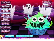 Play Monster Cupcake Decoration free online Halloween themed cooking game