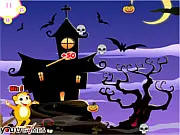 Play Halloween Monkey Throw free online game on PlayArcadeHub.net, a fun hunting and aiming challenge.