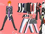 SID Mao Dress-Up free online game | Play visual kei fashion and style game on PlayArcadeHub