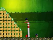 Play Yorker free online aiming game with limited red balls