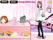 Play Young Ladies 1 free online dress up game for Sophia and Emily's UK trip