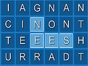 Play Words All Around free online word game, connect letter blocks to create words and customize your game style.