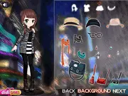 New York Girl dress-up game screenshot, stylish city girl makeover, play free online fashion game on PlayArcadeHub