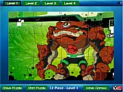 Ben 10 Rock Jigsaw Puzzle free online, solve Ben 10 picture puzzle, free mouse-controlled game