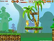 Leapy Frog free online arcade game, playing frog jumping forest, addictive skill game