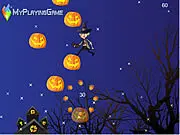 Mr Bean Jump On Pumpkin free online arcade game vertical jumper high score