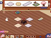 Play Sakura House Decor online free, Japanese home design game, decorate a house with cherry blossoms