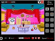 Golden Key Escape online free point and click room escape game puzzle solving