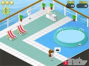 Frenzy Cruise time management game screenshot showing staff serving guests on the deck of a luxurious cruise ship