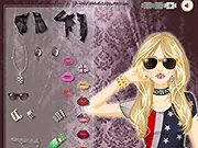 Lip Tattoo Dressup free online makeover and fashion game screenshot