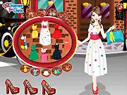 60's Fashion free online dress up game. Styling a retro outfit with cute skirts, vintage bags, and a pearl necklace.