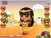 Play Chibi Cleopatra free online makeup and dress up game fashion for girls