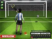 Play 12 Yards Penalty Challenge free online soccer game. Score goals against the goalkeeper in a penalty shootout.
