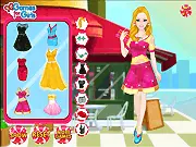 Urban Princess dress up game screenshot showing a girl in a stylish, chic dress