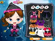 Play The Little Witches Dress Up free online fashion game. Dress up the witches, Lindy and Cindy, to practice magic in style.