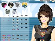 Short Dos Hairstyle free online makeover game screenshot featuring a pixie cut