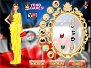 Hollywood Make Up free online game, celebrity dress up, virtual makeover for stars, play free fashion game