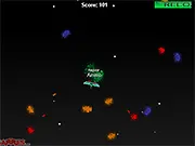 Screenshot of Bass Invaders rhythm-action arcade shooter game