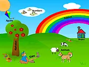 Kids Workshop Learning free online educational game for children, teaching counting and colors