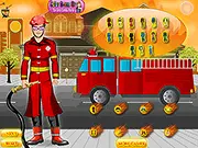 Play Brave Fireman Dressup game online, free firefighter outfit game, style hero for emergencies