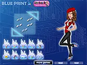 Dazzling Engineer Dress Up Online fashion game