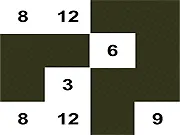 Fast Numbers Math Online free game screenshot showing numbers and arithmetic operations under a timer on PlayArcadeHub