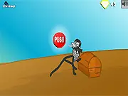 Play Stick Beard online click adventure game, a stick figure pirate searching for treasure