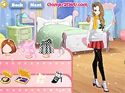 Play Winter Fashion 1 free online girl dressup game for winter holiday